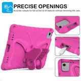 EIDERWOOD iPad Air 11" (2026 / 2025 / 2024) Butterfly Kickstand Barnedeksel - Rosa