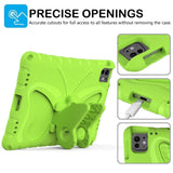 EIDERWOOD iPad Pro 11" (2025 / 2024) Butterfly Kickstand Barnedeksel - Grønn