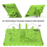 EIDERWOOD iPad Pro 11" (2025 / 2024) Butterfly Kickstand Barnedeksel - Grønn