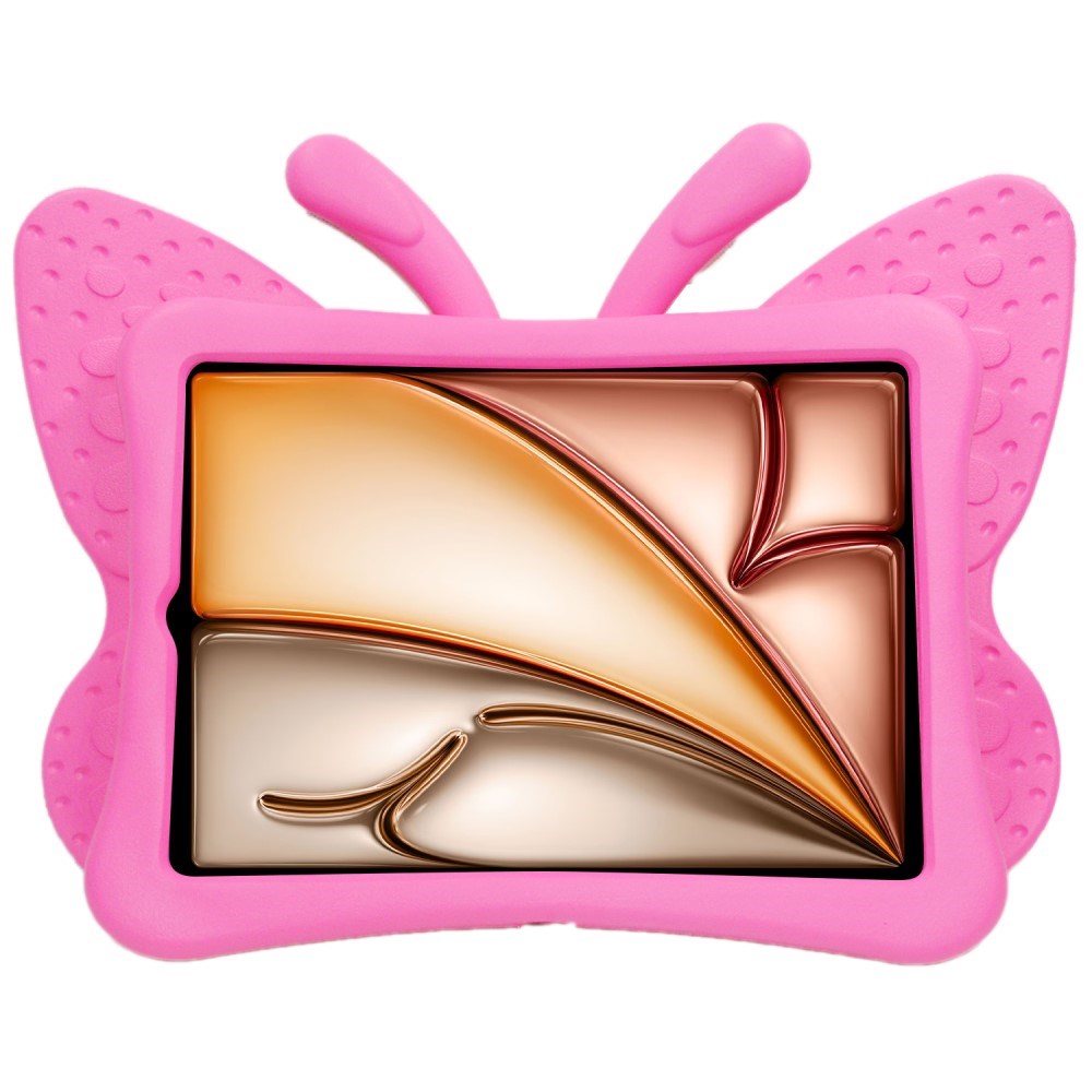 EIDERWOOD iPad Air 11" (2026 / 2025 / 2024) - Butterfly Super 360 Degree Position Deksel - Pink