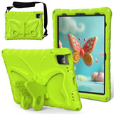 EIDERWOOD iPad Air 13" (2026 / 2025 / 2024) / Pro 13" (2025 / 2024) / Pro 12.9" (2022-2018) Butterfly Kickstand Barnedeksel - Grønn