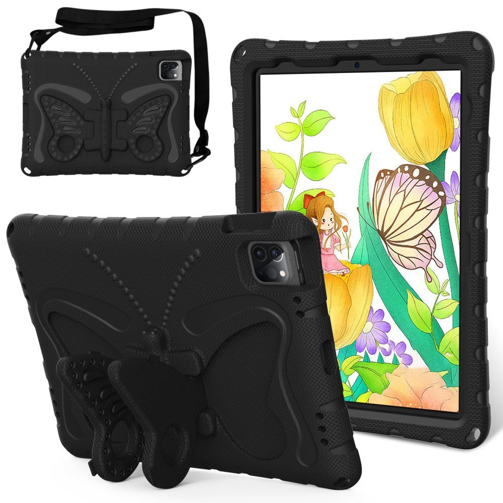 EIDERWOOD iPad Air 13" (2026 / 2025 / 2024) / Pro 13" (2025 / 2024) / Pro 12.9" (2022-2018) Butterfly Kickstand Barnedeksel - Svart