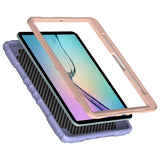 EIDERWOOD iPad Air 11" (2026 / 2025 / 2024) Barnedeksel m. Stativ & Håndtak - Lilla