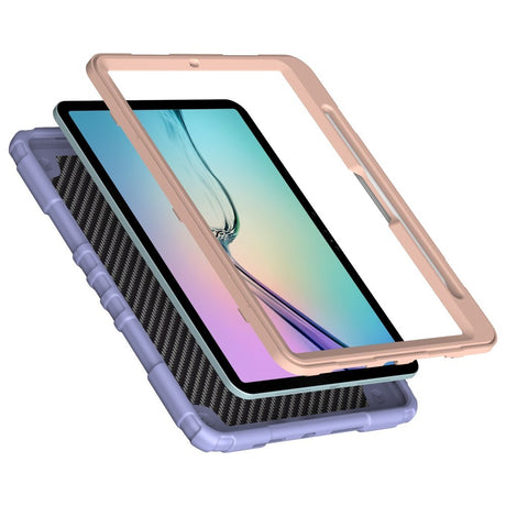 EIDERWOOD iPad Air 11" (2026 / 2025 / 2024) Barnedeksel m. Stativ & Håndtak - Lilla