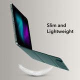 iPad Pro 11" (2025 / 2024) ESR Tri-Fold Flip Deksel med Apple Pencil Holder - Grønn