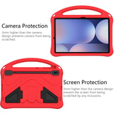 EIDERWOOD Samsung Galaxy Tab S10+ Barneskrin med Kickstand - Rød