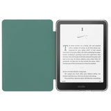 EIDERWOOD Amazon Kindle Paperwhite (2024) Kunstskinn Flip Deksel - Gjennomsiktig / Svart
