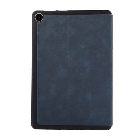 EIDERWOOD Lenovo Tab 10.1" Kunstskinn Flip Deksel med Stativ - Mørk Blå