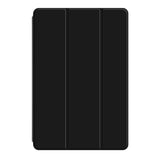 EIDERWOOD Lenovo Tab 10,1" Tri-Fold Flip-Deksel i Kunstskinn – Svart