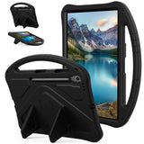EIDERWOOD Samsung Galaxy Tab S10 FE+ (Plus) Anti-Drop Tablett Deksel med Håndtak og Stativfunksjon - Svart
