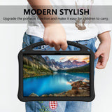 EIDERWOOD Samsung Galaxy Tab S10 FE+ (Plus) Anti-Drop Tablett Deksel med Håndtak og Stativfunksjon - Svart