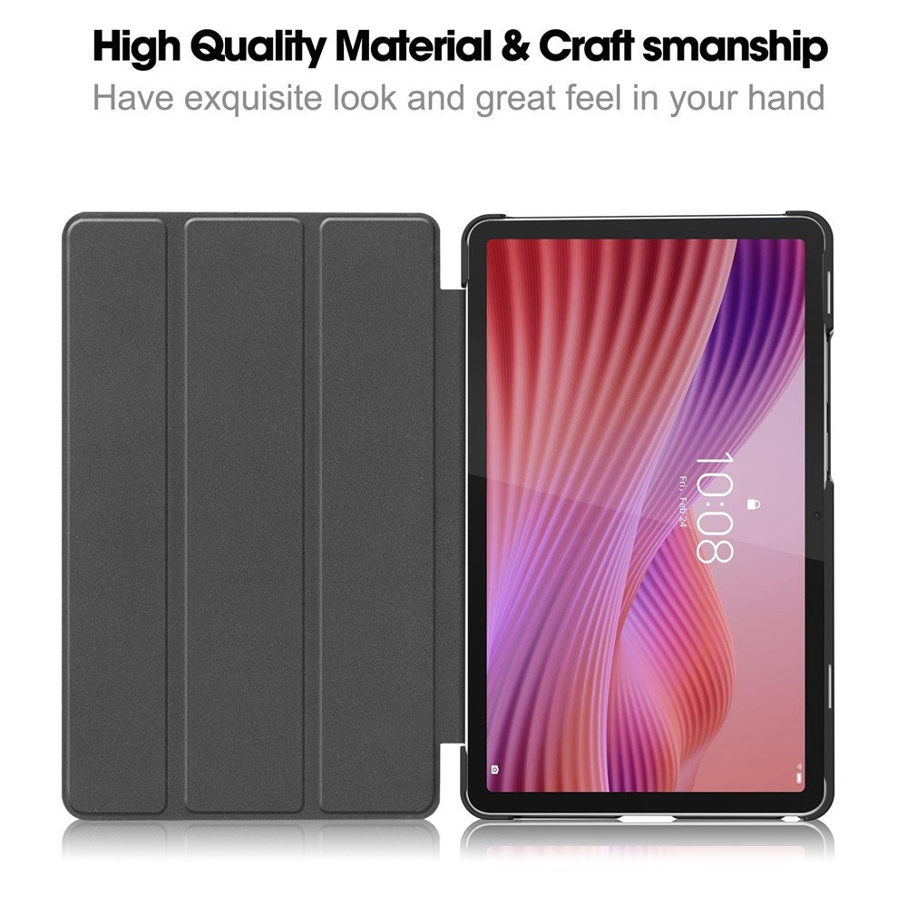 Lenovo Tab One 8.7" EIDERWOOD Kunstskinn Flipp Deksel - Svart