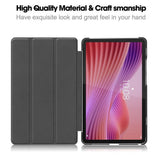Lenovo Tab One 8.7" EIDERWOOD Kunstskinn Flipp Deksel - Svart