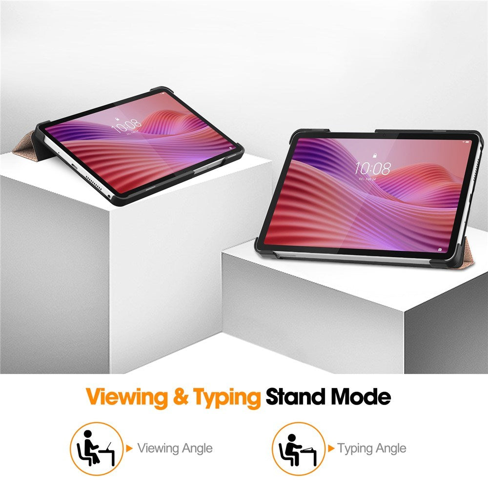 Lenovo Tab One 8.7" EIDERWOOD Kunstskinn Flipp Deksel - Rose Gold