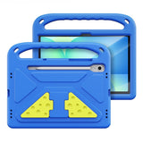 DUX DUCIS Samsung Galaxy Tab S10 Lite / S10 FE / S9 FE / S9 / S8 / S7 Barnedeksel med Stativfunksjon & Styluspennholder - Blå