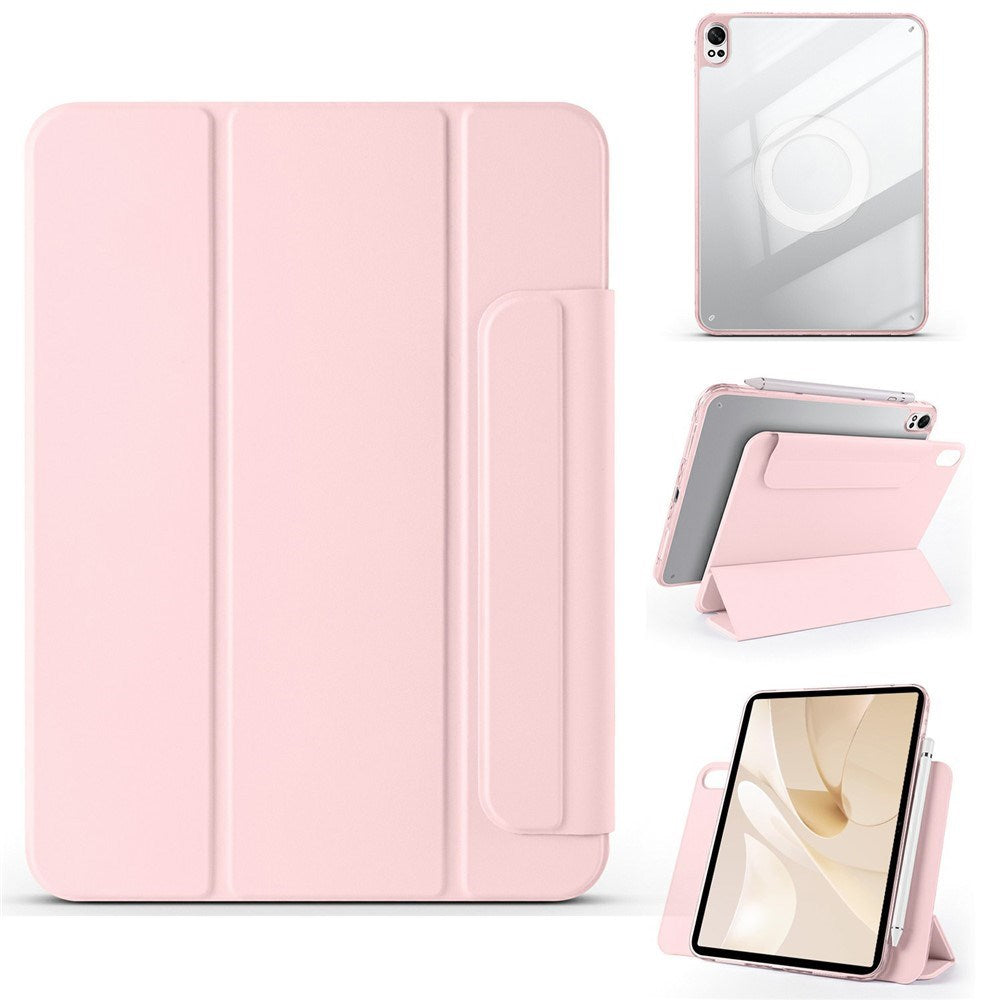 Huawei MatePad 12 X EIDERWOOD Magnetisk Flip Kunstlær Deksel m. Ståfunksjon - Rosa