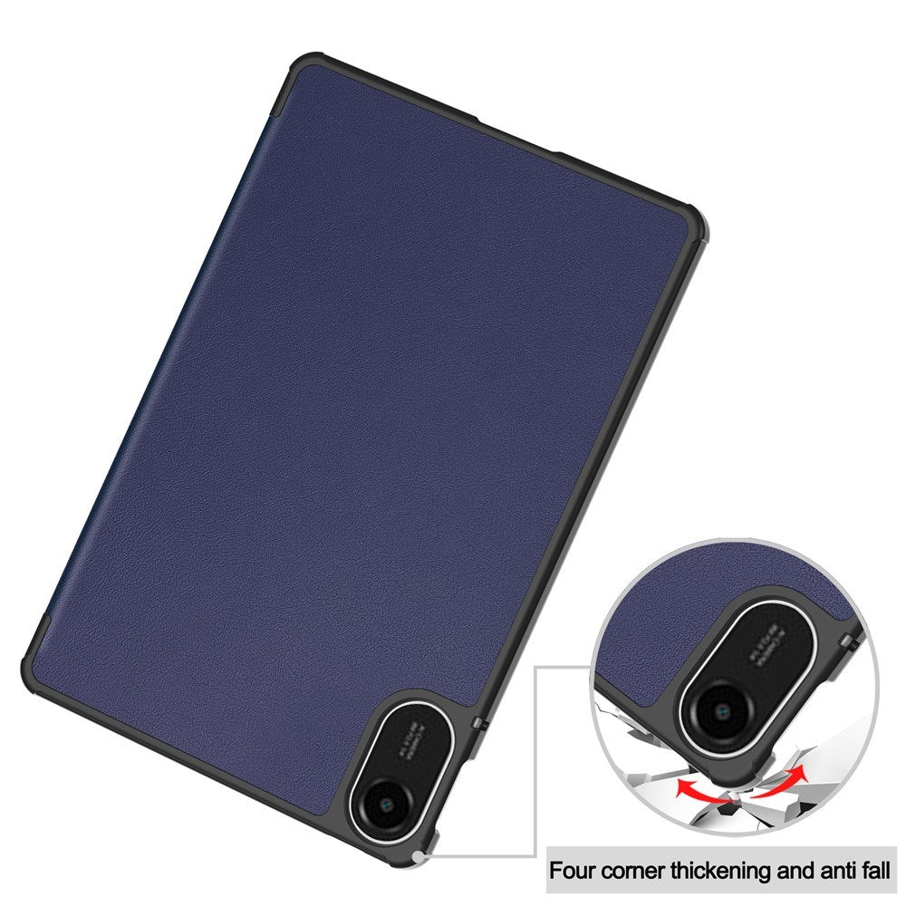 Xiaomi Redmi Pad 2 EIDERWOOD Kunstskinn Flipp Deksel - Blå