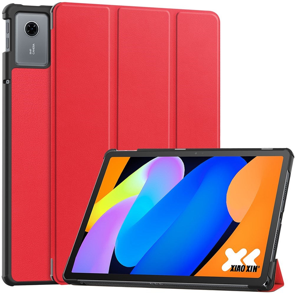 Lenovo Idea Tab 11 EIDERWOOD Kunstskinn Flipp Deksel - Rød