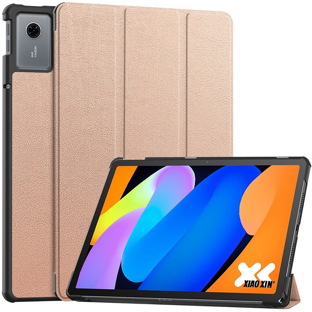 Lenovo Idea Tab 11 EIDERWOOD Kunstskinn Flipp Deksel - Rose Gold