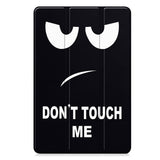 Lenovo Idea Tab 11 EIDERWOOD Kunstskinn Flipp Deksel med Motiv - "Don't Touch Me"