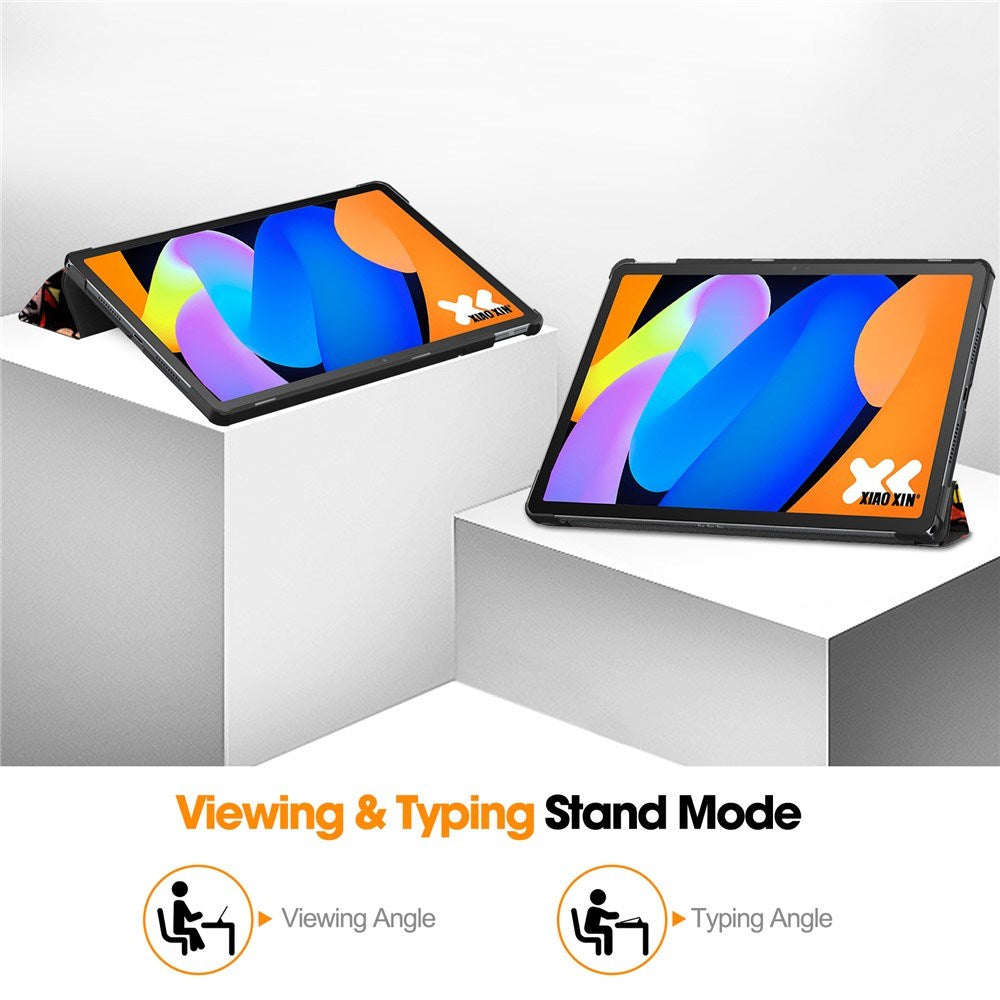 Lenovo Idea Tab 11 EIDERWOOD Kunstskinn Flipp Deksel med Motiv - Graffiti