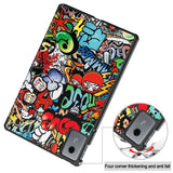 Lenovo Idea Tab 11 EIDERWOOD Kunstskinn Flipp Deksel med Motiv - Graffiti