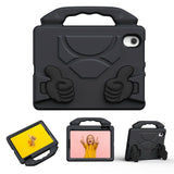 EIDERWOOD iPad Mini (2024 / 2021) Barn Deksel m. Thumb Kickstand - Svart