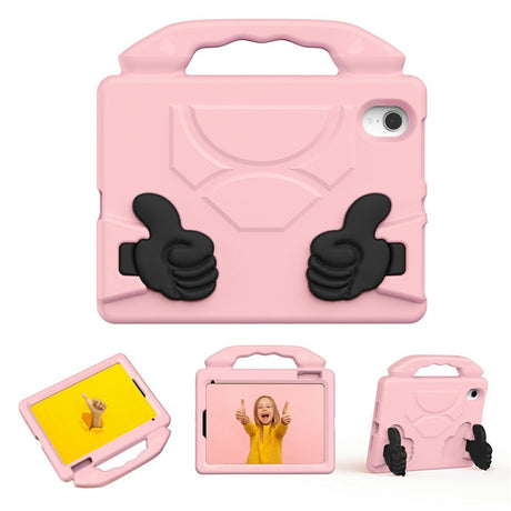 EIDERWOOD iPad Mini (2024 / 2021) Barn Deksel m. Thumb Kickstand - Rosa