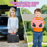 EIDERWOOD iPad 10.2" (2021 / 2020 / 2019) / Air (2019) Barn Deksel m. Thumb Kickstand - Svart