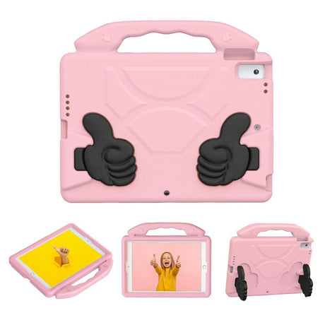EIDERWOOD iPad 10.2" (2021 / 2020 / 2019) / Air (2019) Barn Deksel m. Thumb Kickstand - Rosa