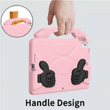 EIDERWOOD iPad 10.2" (2021 / 2020 / 2019) / Air (2019) Barn Deksel m. Thumb Kickstand - Rosa