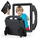 EIDERWOOD iPad Air 11" (2026 / 2025 / 2024) Barn Deksel m. Thumb Kickstand - Svart