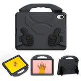 EIDERWOOD iPad Air 11" (2026 / 2025 / 2024) Barn Deksel m. Thumb Kickstand - Svart