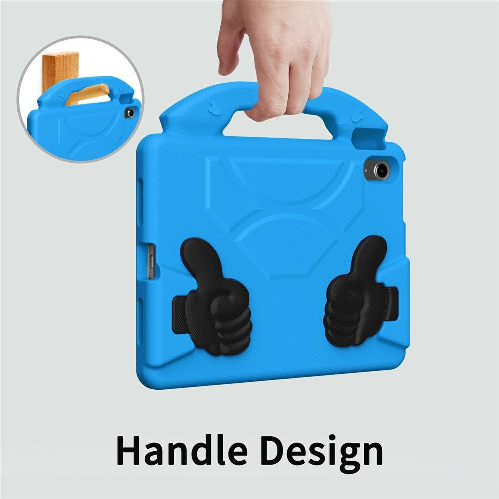 EIDERWOOD iPad Air 11" (2026 / 2025 / 2024) Barn Deksel m. Thumb Kickstand - Blå
