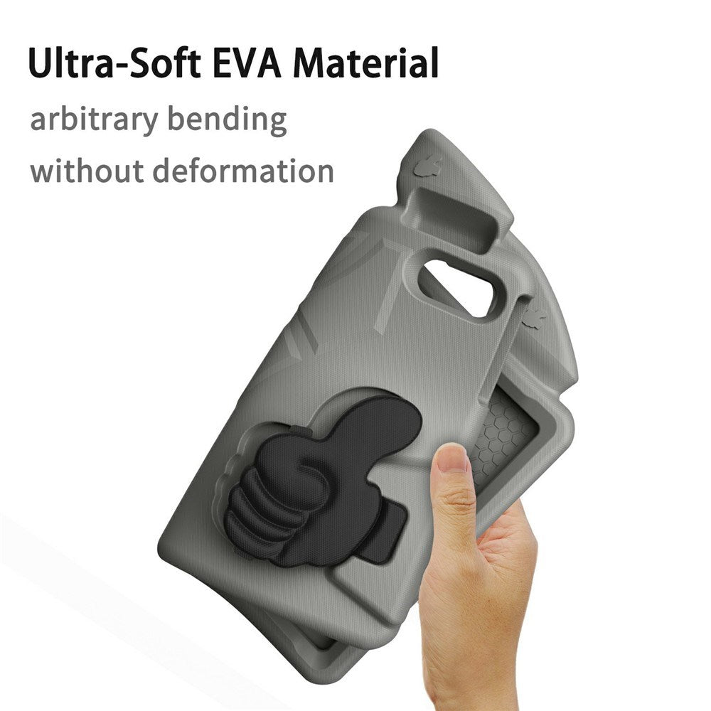 EIDERWOOD iPad Air 11" (2026 / 2025 / 2024) Barn Deksel m. Thumb Kickstand - Grå