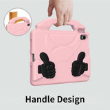 EIDERWOOD iPad Air 11" (2026 / 2025 / 2024) Barn Deksel m. Thumb Kickstand - Rosa