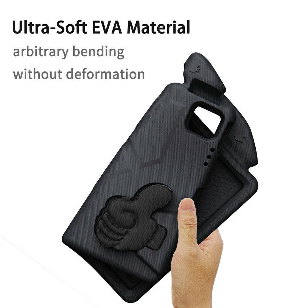 EIDERWOOD iPad Pro 12.9" (2022-2018) / Air 13" (2026-2024) / Pro 13" (2025-2024) Barn Deksel m. Thumb Kickstand - Svart