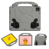 EIDERWOOD iPad Pro 12.9" (2022-2018) / Air 13" (2026-2024) / Pro 13" (2025-2024) Barn Deksel m. Thumb Kickstand - Grå