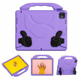 EIDERWOOD iPad Pro 12.9" (2022-2018) / Air 13" (2026-2024) / Pro 13" (2025-2024) Barn Deksel m. Thumb Kickstand - Lilla