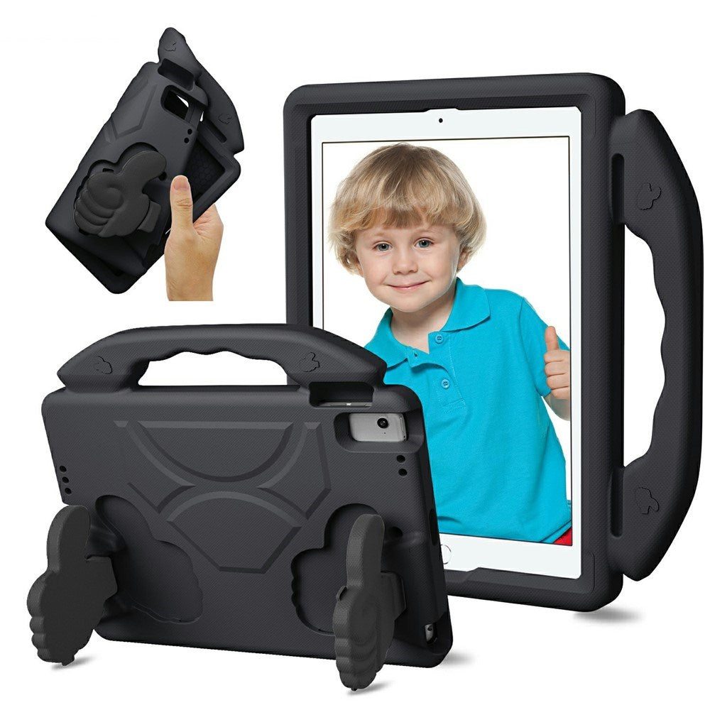 EIDERWOOD iPad 9.7" (2018 / 2017) / Air 2 / Air Barn Deksel m. Thumb Kickstand - Svart
