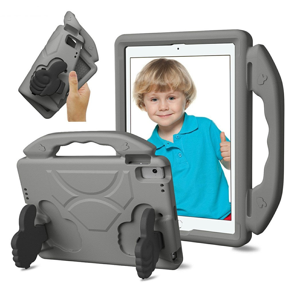 EIDERWOOD iPad 9.7" (2018 / 2017) / Air 2 / Air Barn Deksel m. Thumb Kickstand - Grå