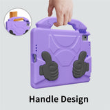 EIDERWOOD iPad 9.7" (2018 / 2017) / Air 2 / Air Barn Deksel m. Thumb Kickstand - Lilla