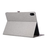 OnePlus Pad 3 Kunstskinn Flip Deksel m. Kortholder & Ståfunksjon - Grå
