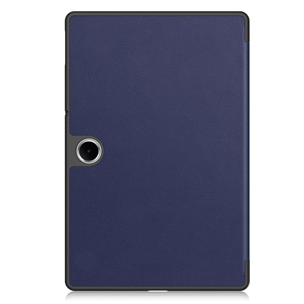 OnePlus Pad Lite EIDERWOOD Kunstskinn Flip Deksel m. Ståfunksjon - Blå
