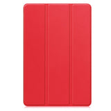 OnePlus Pad Lite EIDERWOOD Kunstskinn Flip Deksel m. Ståfunksjon - Rød