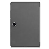 OnePlus Pad Lite EIDERWOOD Kunstskinn Flip Deksel m. Ståfunksjon - Grå