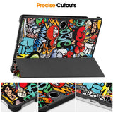 EIDERWOOD OnePlus Pad Lite Kunstskinn Flip Deksel - Graffiti