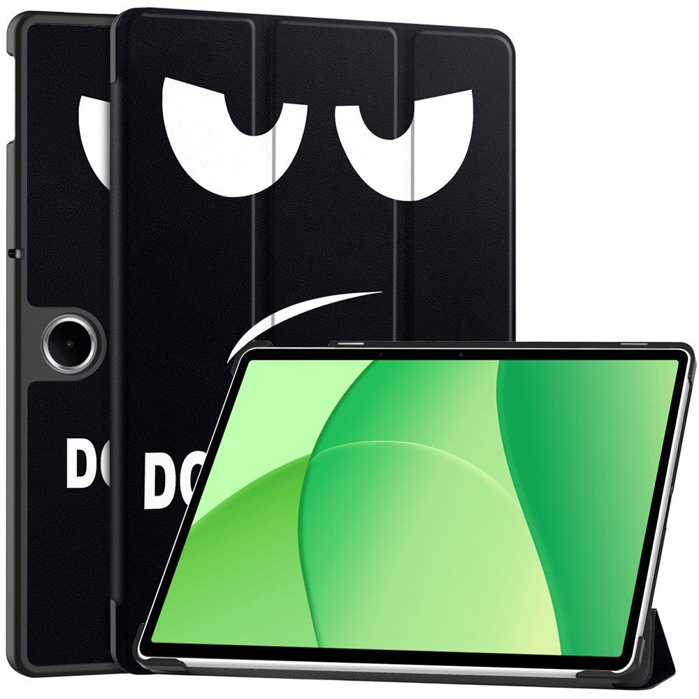 EIDERWOOD OnePlus Pad Lite Kunstskinn Flip Deksel - Don't Touch Me