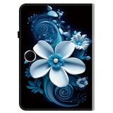 OnePlus Pad Lite EIDERWOOD Kunstskinn Flipp Deksel med Motiv - Orkide Blomst