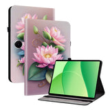 OnePlus Pad Lite EIDERWOOD Kunstskinn Flipp Deksel med Motiv - Lotusblomst